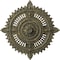 Ekena Millwork Haylynn Ceiling Medallion (Canopies up to 1 1/4"), 29 1/8"OD x 1 1/4"ID x 4"P, Witch Hazel Crackle CM29HYWHC - alternate 1